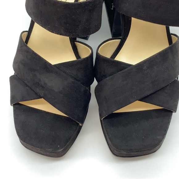 Jessica Simpson Nellenie Sandal in Black Suede - Picture 11 of 15